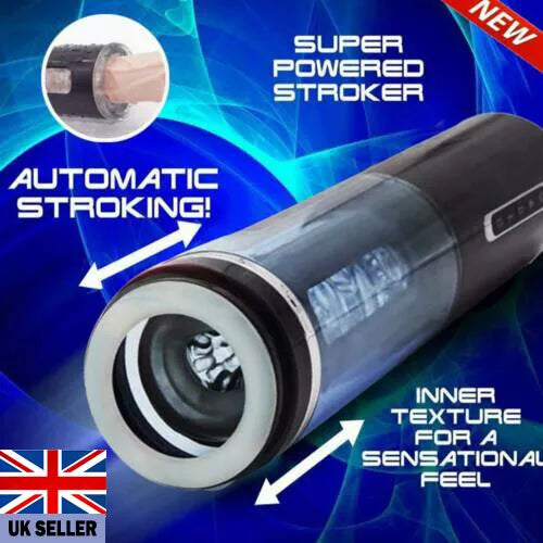 Electric Hands Free Male Masturbator Automatic Flesh Cup Stroker Sex Toy For Men