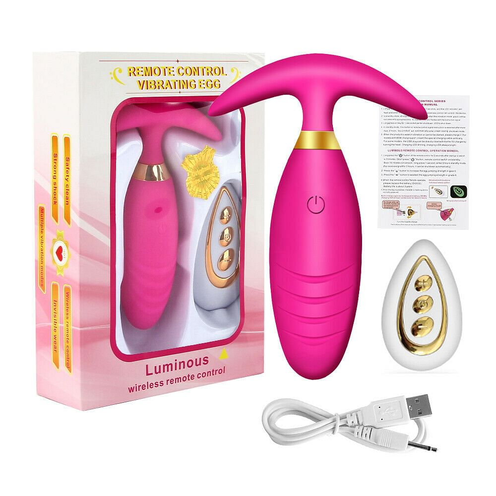 Anal Plug Vibrator Vagina Clitoral Stimulator Adults Sex Toys for Women Female - Yourlovelychoices