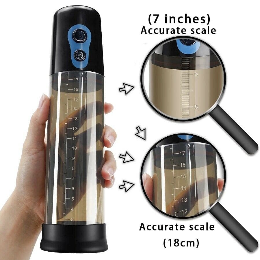 Automatic Male Penis Cock Enlarger Pump Vacuum Exercise Suction Men Sex Toys - Yourlovelychoices