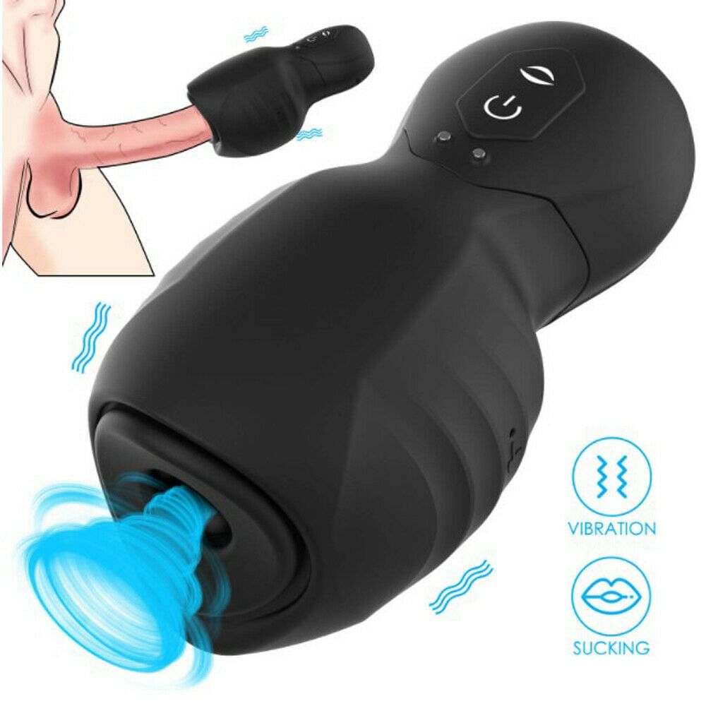 Men Penis Vibrator Trainer Male Masturbators Stroker Cup Glans Massager Sex Toys - Yourlovelychoices