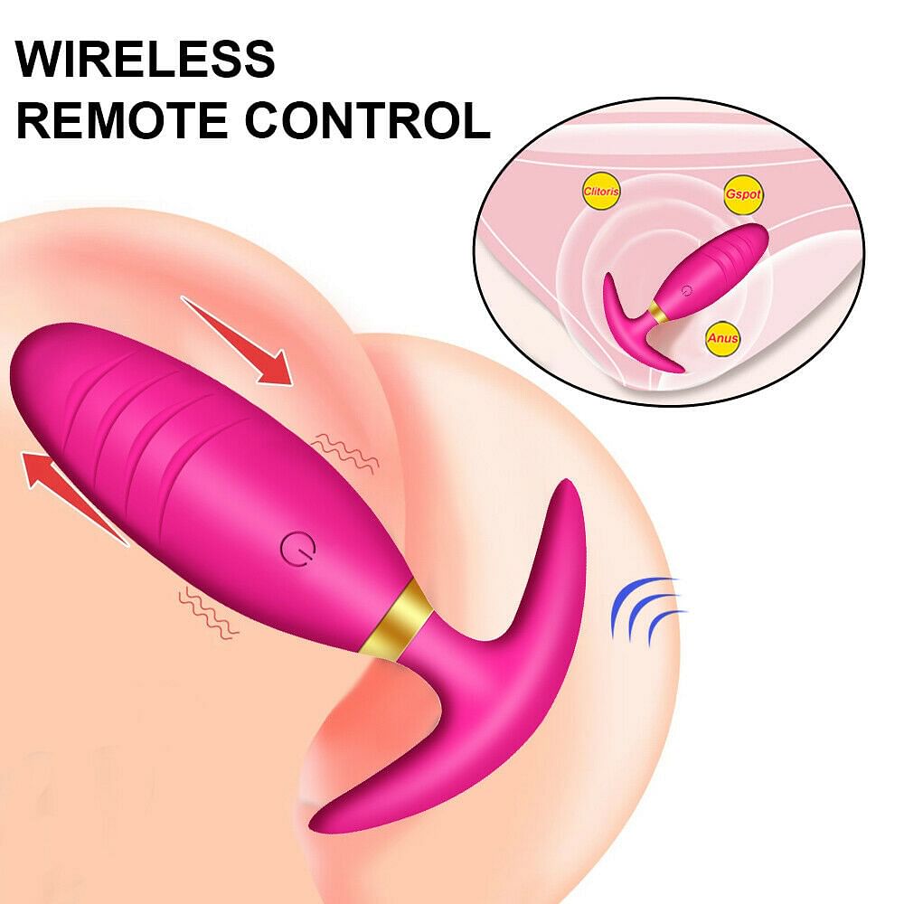 Anal Plug Vibrator Vagina Clitoral Stimulator Adults Sex Toys for Women Female - Yourlovelychoices