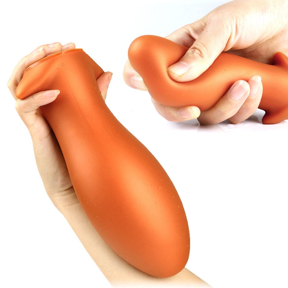 Butt Plug Anal Dildo Kit Sex Toys For Women Men Soft Large Chunky Prober 15CM - secretera