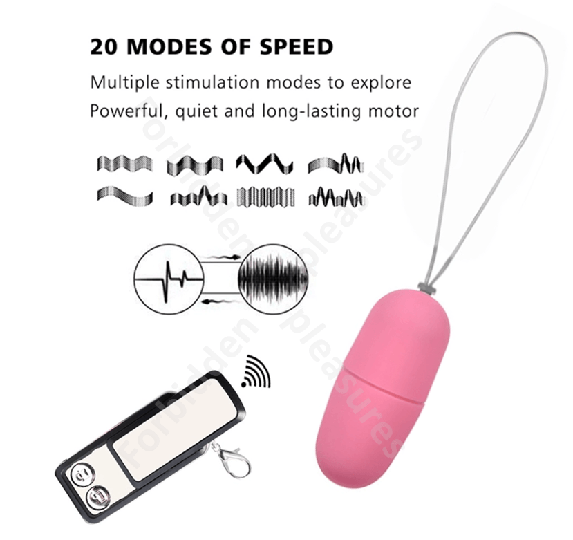 Vibrating Egg Panty Vibrator Wireless Remote Control Clit Stimulator Invisible - secretera