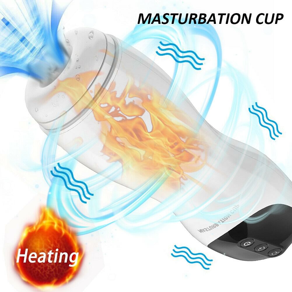 Automatic Male Masturbator Cup Sucking Clip Vibrating DelayTrainer Adult Sex Toy - Yourlovelychoices