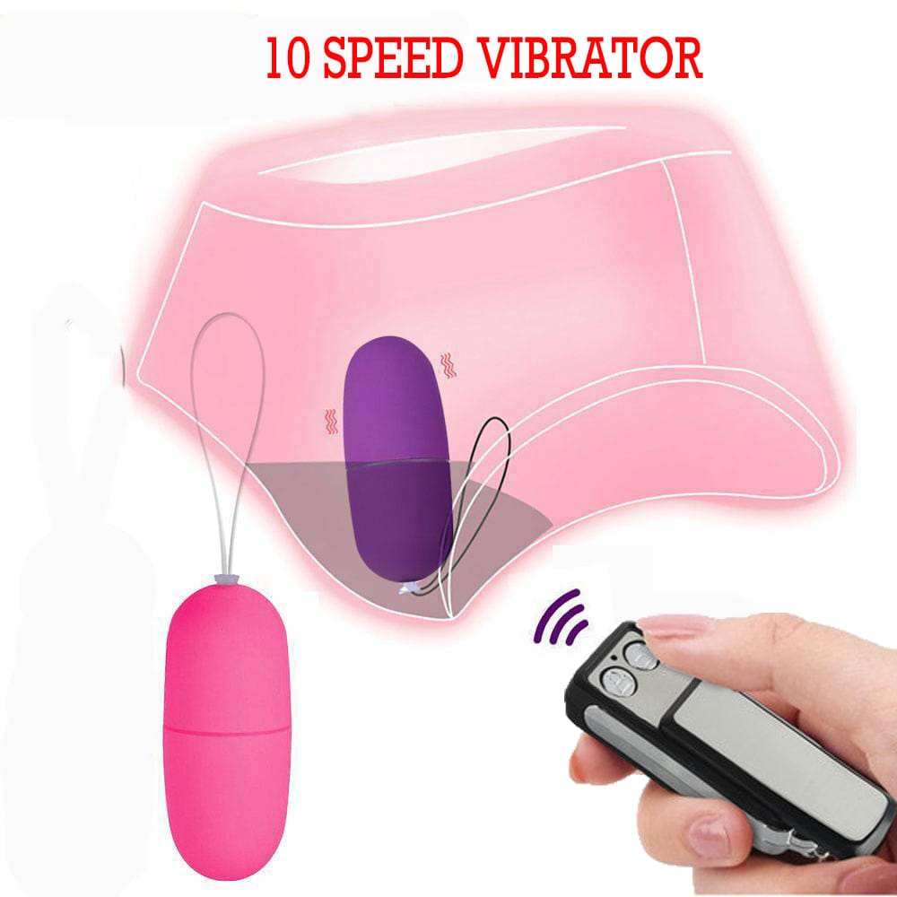 Vibrating Egg Panty Vibrator Wireless Remote Control Clit Stimulator Invisible - secretera