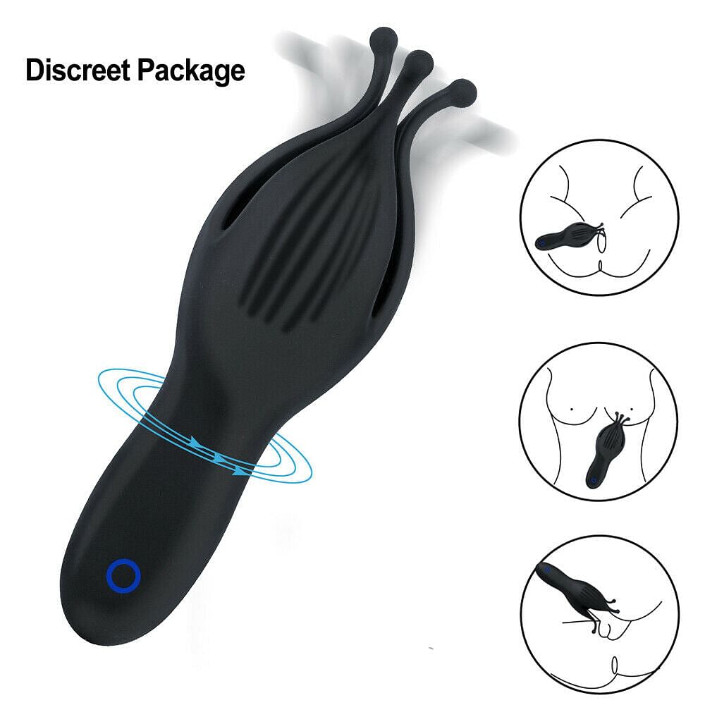 Vibrating Penis Head Massager Male Masturbator Cup Glans Vibrator Sex Toys Men - Yourlovelychoices