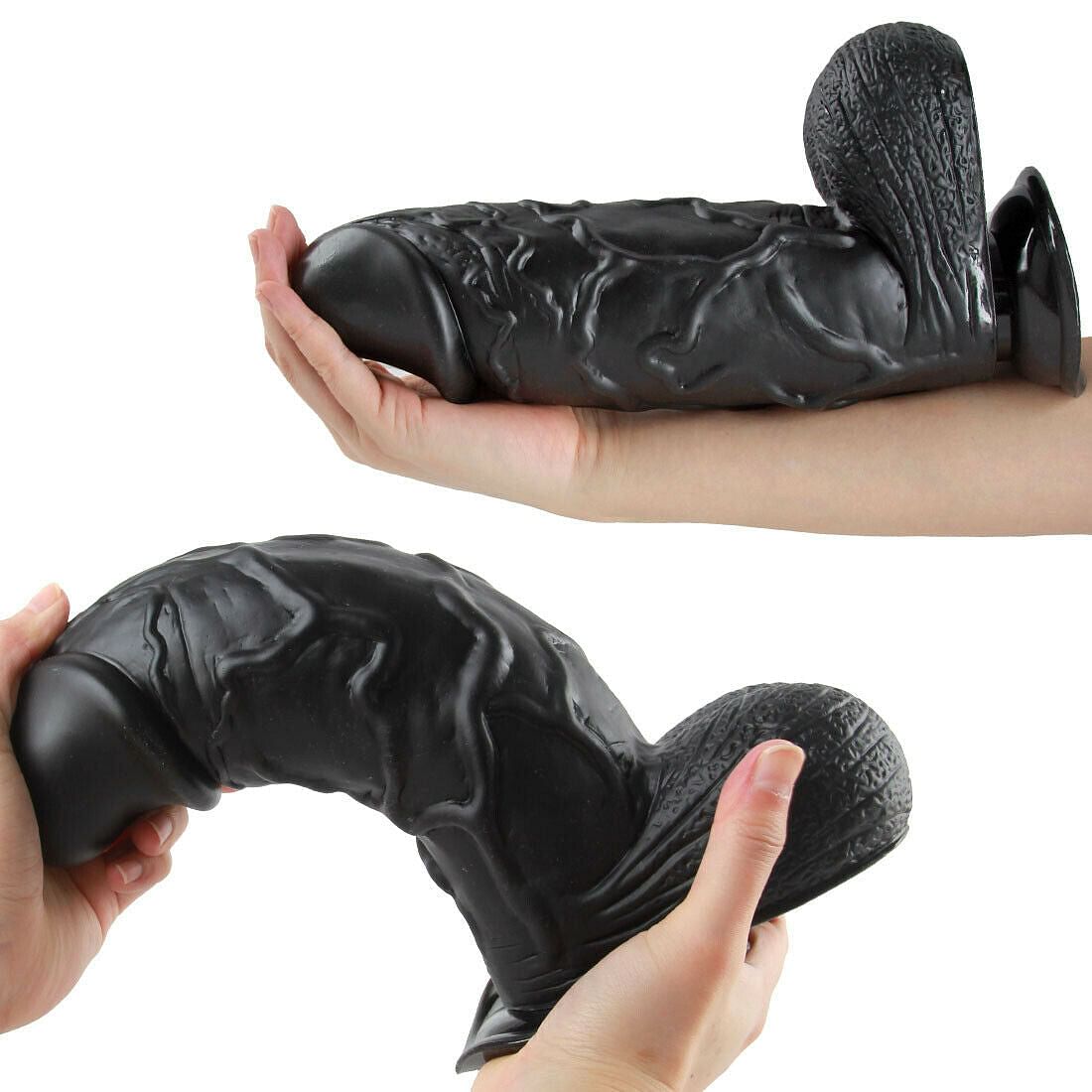 10" Big Fatty Realistic Dildo Wide Penis Suction Cup Flesh No Vibrate 25cm DICK - Yourlovelychoices