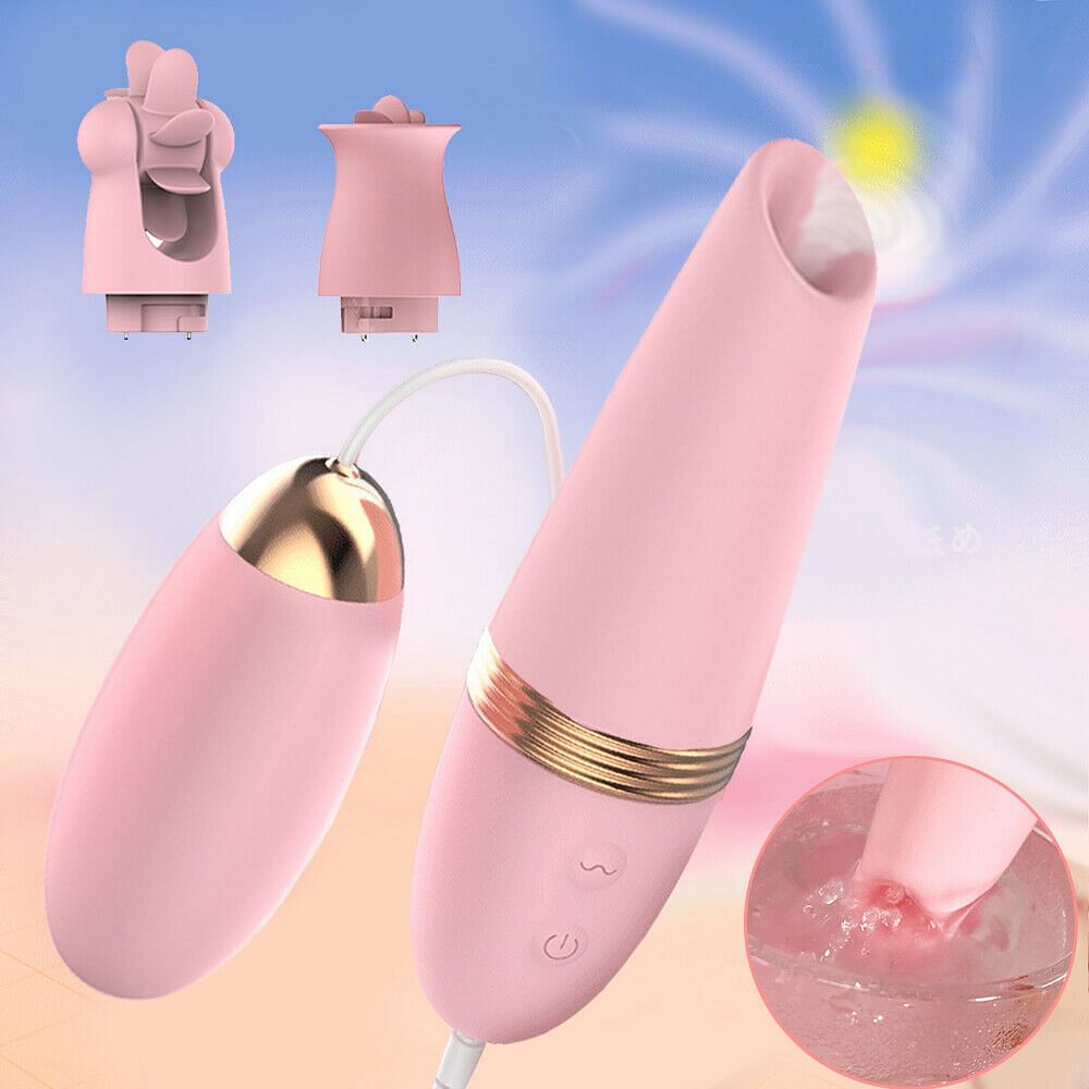 3 in 1 Vibrating Masturbator Sucking Sex Toys Licking Tongue Clitoris Stimulator - Yourlovelychoices