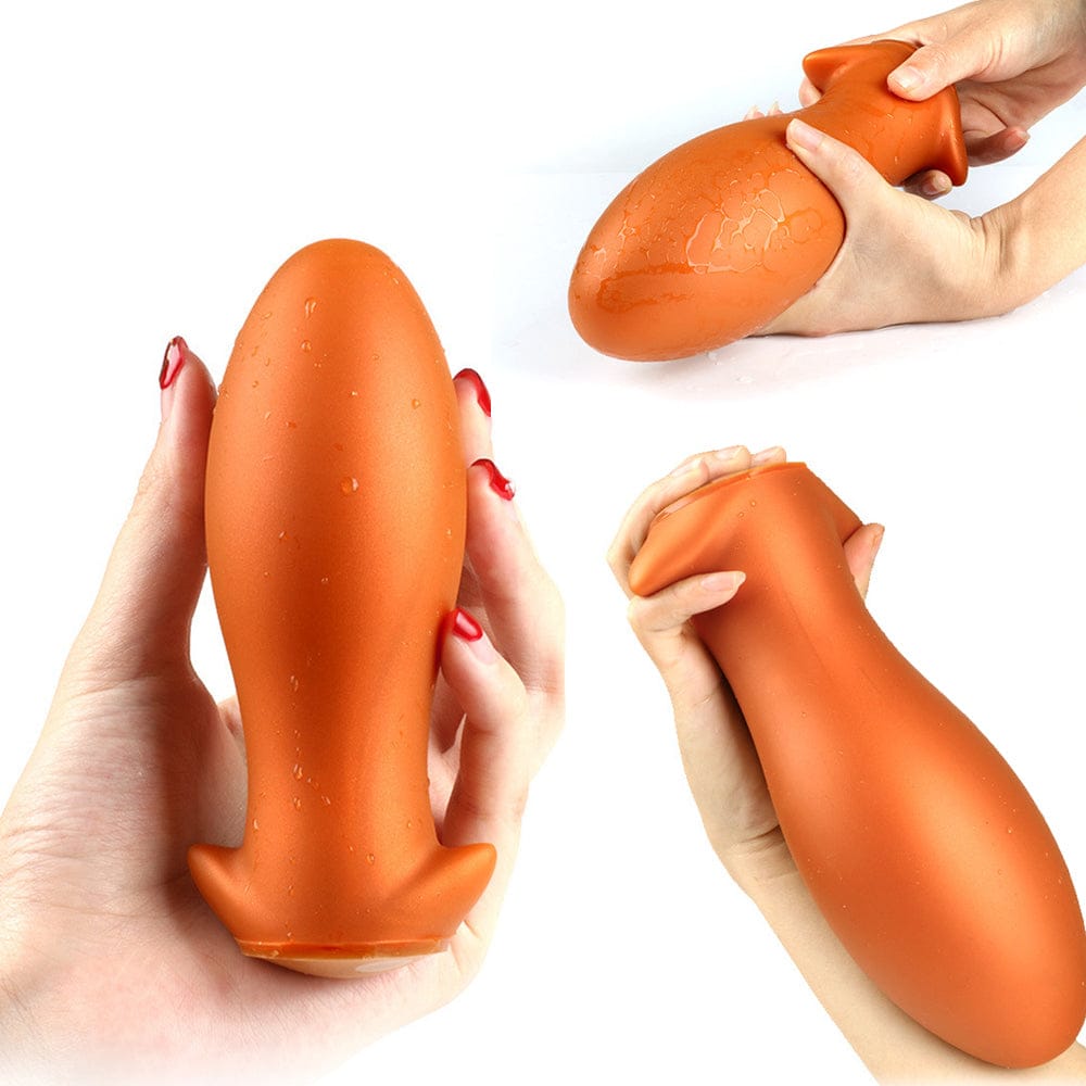 Butt Plug Anal Dildo Kit Sex Toys For Women Men Soft Large Chunky Prober 15CM - secretera