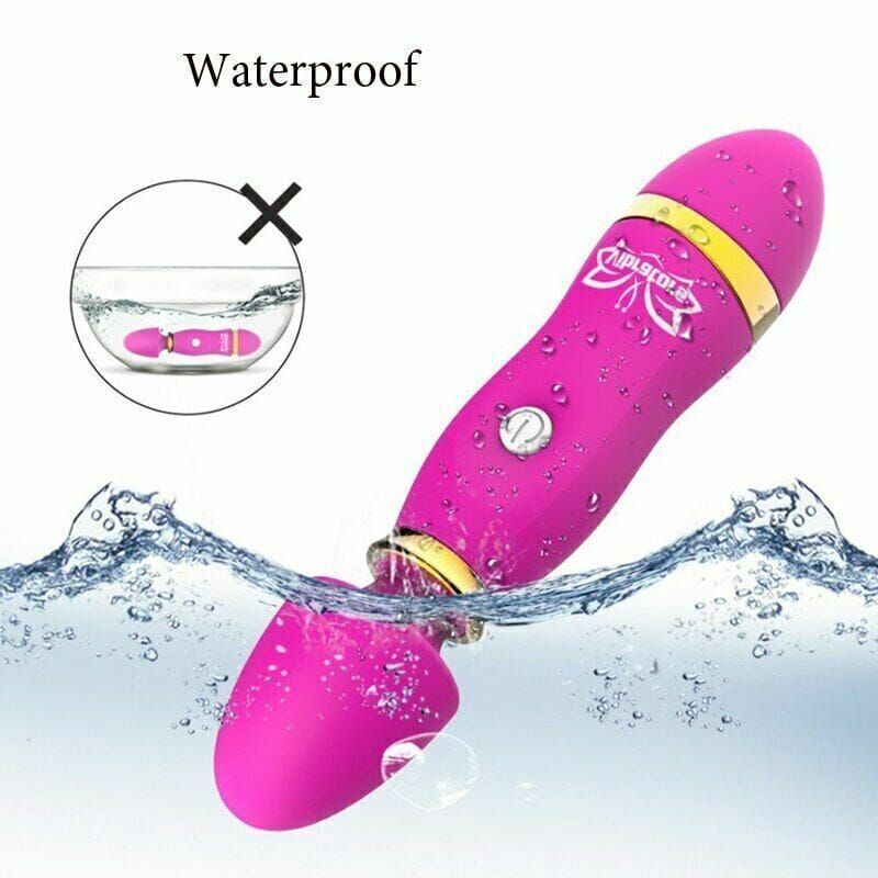 Vibrating Dildo Bullet Anal Plug Beads Clitoris AV Massager Wand Female Sex Toys - secretera