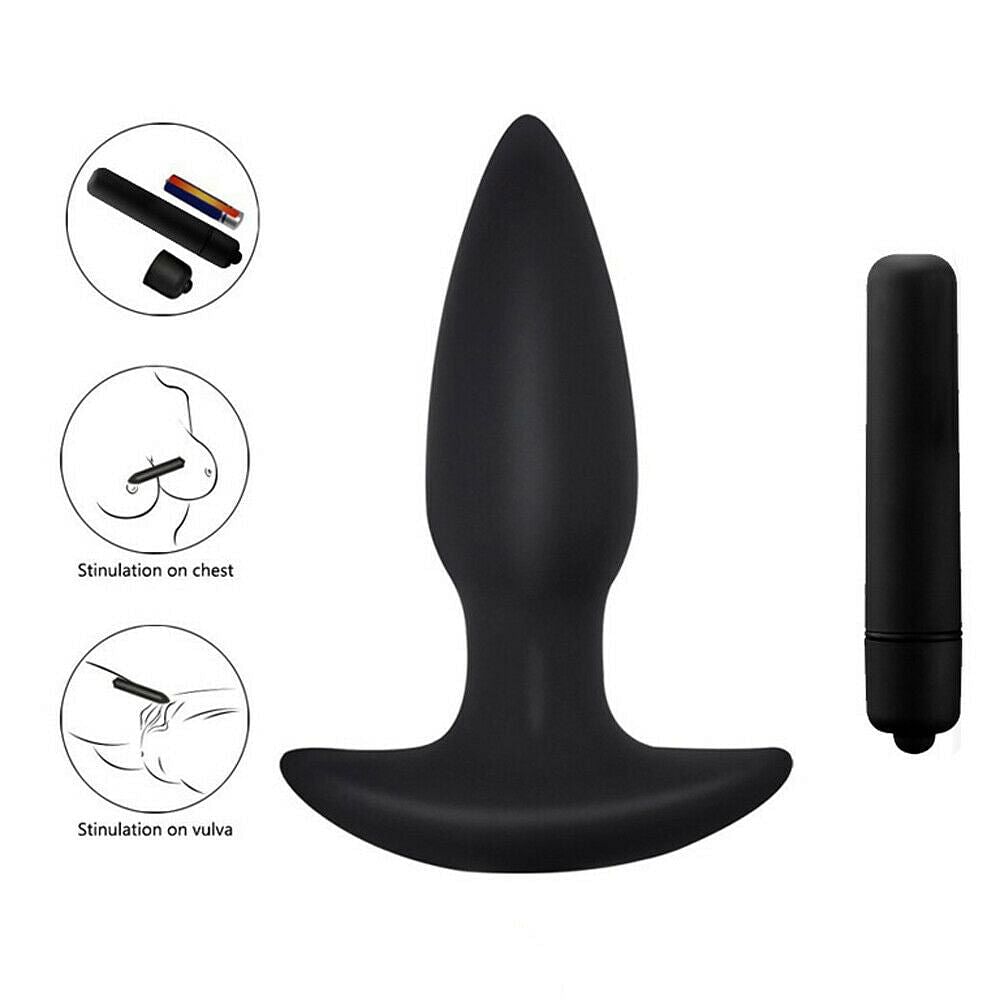 Anal Vibrator Butt Plug Prostate Massager Anal Plug Orgasm Male Sex Toys - Yourlovelychoices