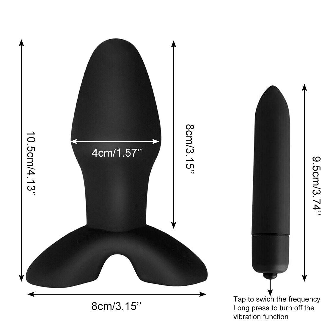 Anal Vibrator Butt Plug Prostate Massager Anal Plug Orgasm Male Sex Toys - Yourlovelychoices