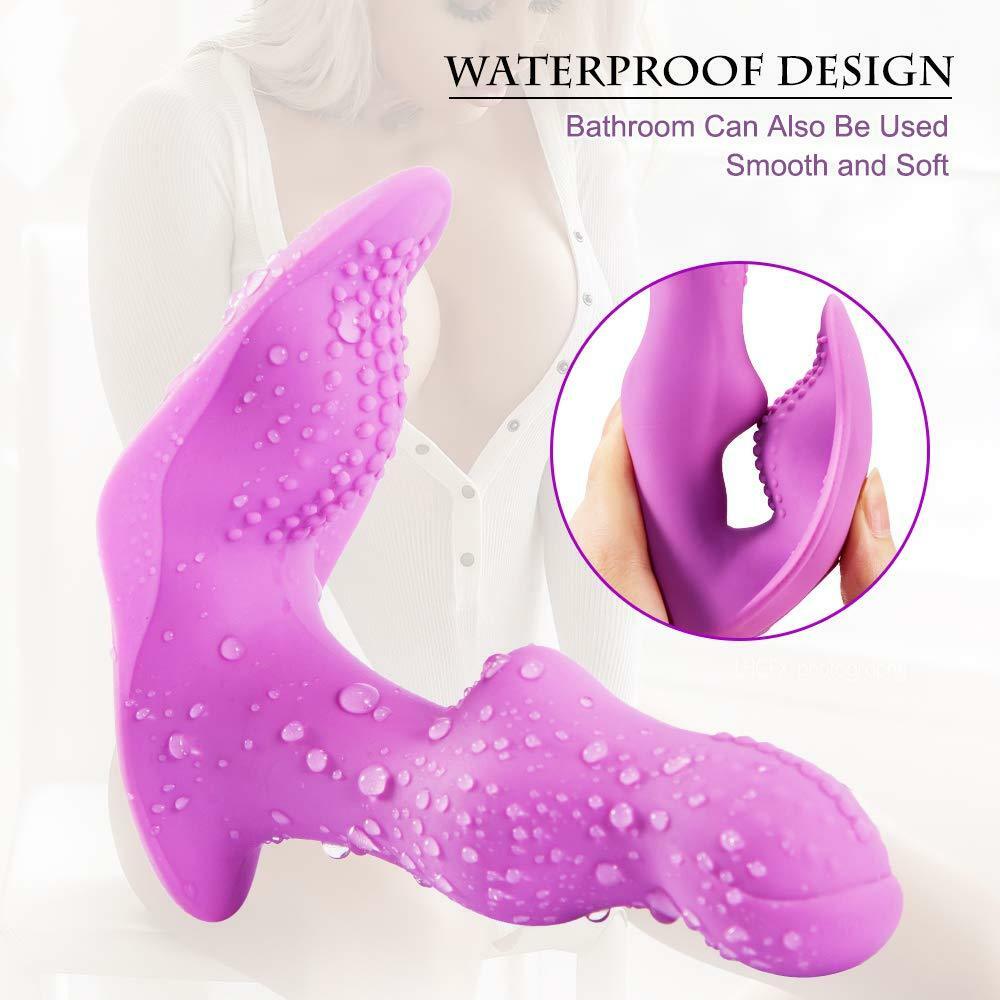 Wearable Wireless Remote Control Vibrator Dildo Butterfly Rechargeable Massager - Yourlovelychoices