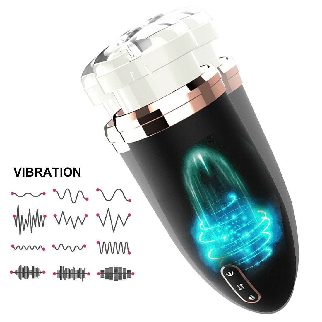 Strong Sucking Vibrating Male Masturbator Cup Stroker Heating Sex Toys For Men - Yourlovelychoices