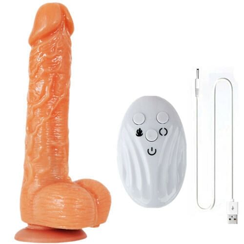 Rechargeable Dildo Realistic Penis Suction Women Sex Toy Wireless Remote - yourlovelychoices