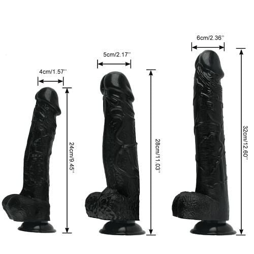 9/11/12 Inch Big Dildo Sex Toy Realistic Penis Suction Real Feel Female masturbation - yourlovelychoices