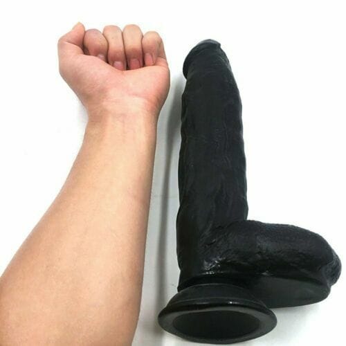 Big Bigger Dildo 12" Inch Huge Penis Cock Realistic Suction Cup Adults Sex Toys - secretera