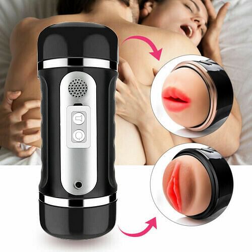 Electric Male Masturbators Multi Speed Realistic 4D Vaginal Pussy Men Sex Toys - yourlovelychoices