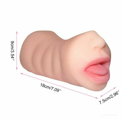 Male Masturbator Cup Double Sided Pussy Vagina Blow Job Oral Sex Toys - yourlovelychoices