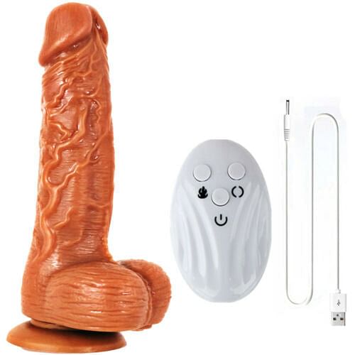 Rechargeable Dildo Realistic Penis Suction Women Sex Toy Wireless Remote - yourlovelychoices